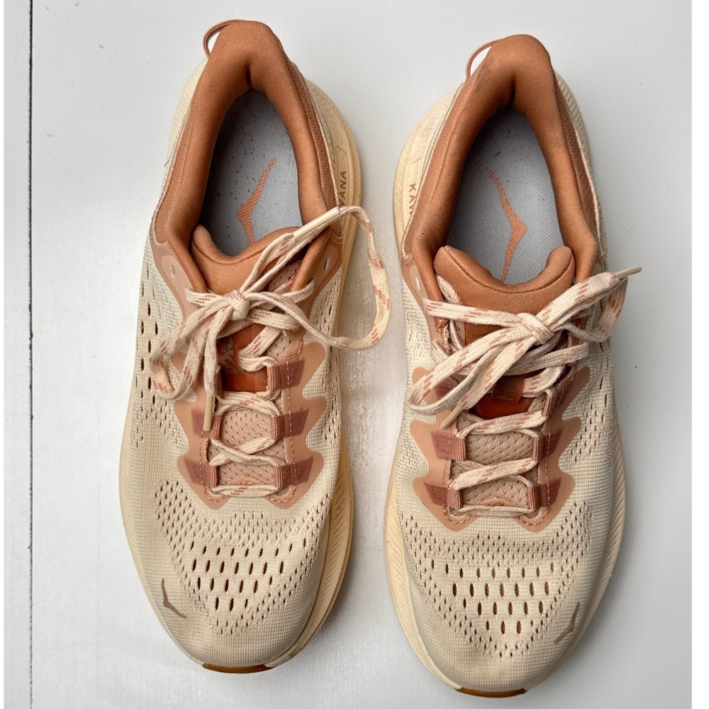 Hoka Kawana 2 Women 8B Running Shoes Vanilla Rose Gold 1147913 VSN Sneaker - Picture 4 of 13